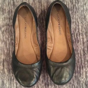 Lucky Brand leather flats